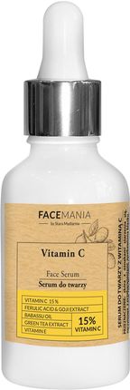 Facemania Vitamin C Rozjaśniające Serum Do Twarzy 30 ml