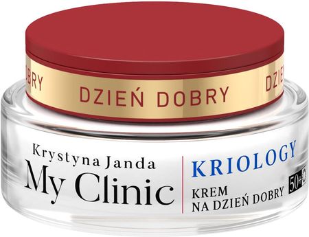 Krem Krystyna Janda My Clinic Kriology Regenerujący Dobry 50+ na dzień 50ml