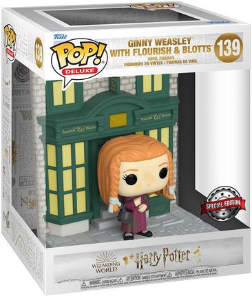 Harry Potter Ginny Weasley With Flourish & Blotts (Pop! Deluxe) Vinyl Figure 139 Funko Pop! Wielokolorowy