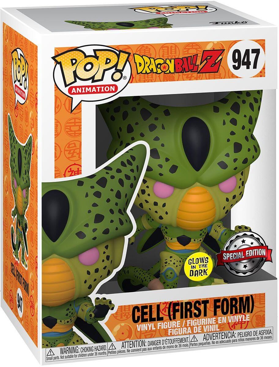 Dragon Ball Z Cell (First Form) (Glow In The Dark) Vinyl Figure 947