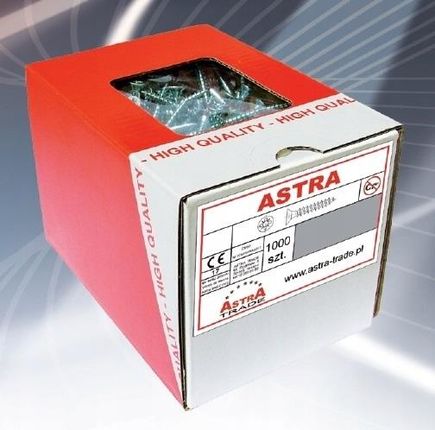Wkręty do drewna Astra 3.0x20 ocynk 1000 szt. PZ1 (30X20ASTRA)