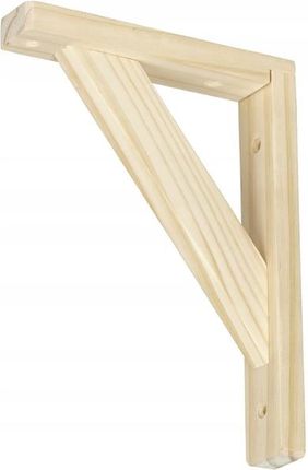 Wspornik drewniany Form Timber 150 x 200 mm natura (43252345)