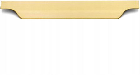 Uchwyt meblowy krawędziowy złoty mat szczotk L-396 (01CRPG11T5396ZŁSZ)