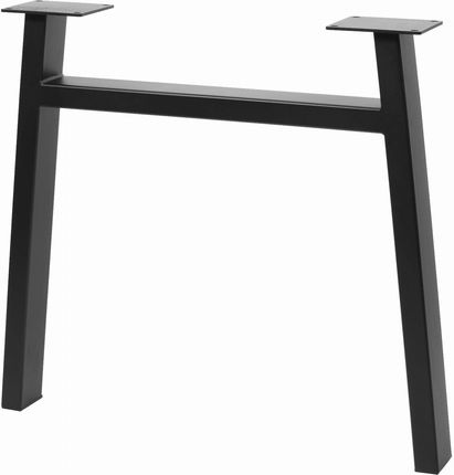 Nogi do stołu biurka Loft Industrial typ H czarne (GTVNMINDUSTRIAH20710X82020M)