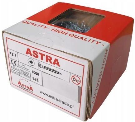 Astra Wkręty do drewna 3,5 x 16 1000 szt. (35X16)