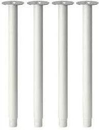 Ikea olov noga 4 szt do stołu białe regulowane (4X10264302)