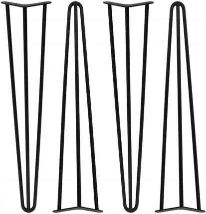 4 x Hairpin legs Noga metalowa stołu 71cm 3pręty (N07310BX4)