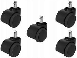 Zdjęcie Topeshop KÓŁKA GUMOWE KAUCZUKOWE FOTEL OBROTOWY KPL CZARNE (KÓŁKAGUMOWECZARNE) - Piwniczna-Zdrój