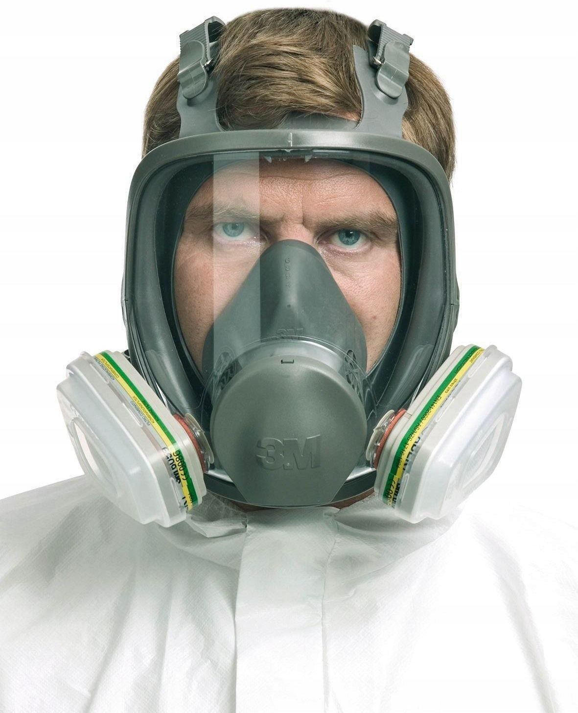 3M MASKA PEŁNOTWARZOWA 6000 SERIA M 6800 L 6900 L - zdjęcie 2 3M MASKA PEŁNOTWARZOWA 6000 SERIA M 6800 L 6900 L