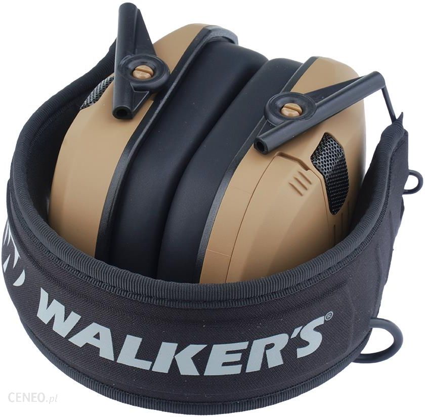 Walkers Walker'S Aktywne Ochronniki Słuchu Razor Slim Brązowe Gwp Rsem Bb