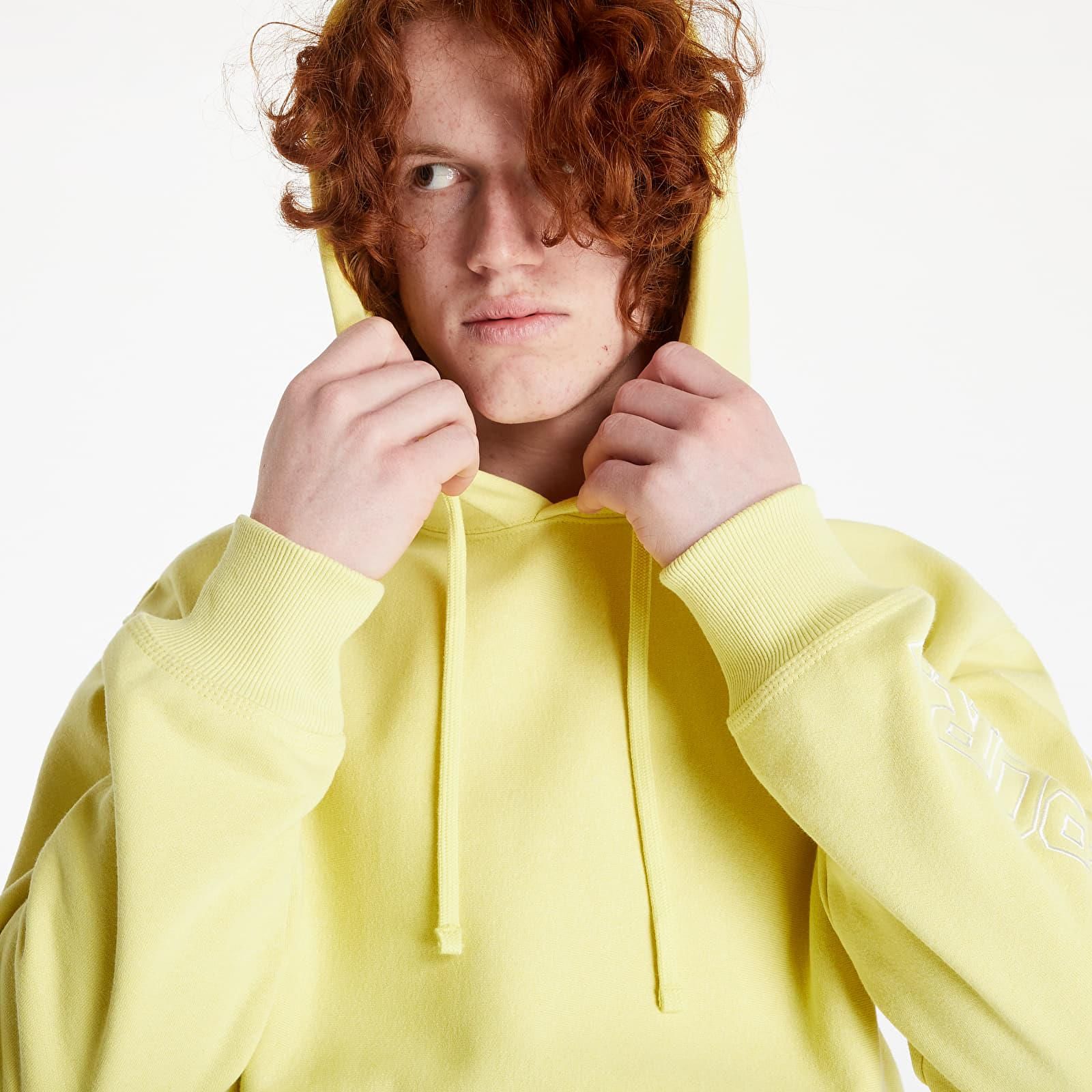 Stüssy Stussy Sport Applique Hoodie Yellow - Ceny i opinie