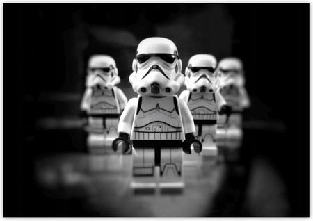 Fototapeta 312X219 Star Wars Lego