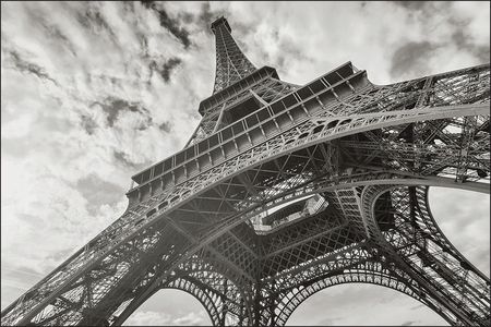 Muralo Fototapeta Do Salonu Paryż Wieża Eiffla 300X450
