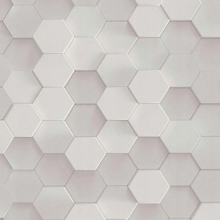 As Creation Tapeta Ścienna Wzór Geometryczny 3D Hexagony