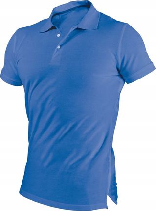 Koszulka Polo Garu niebieska XXL Stalco S-44659