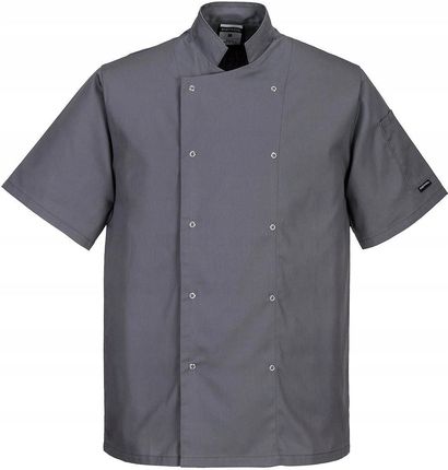 Bluza Kucharska Kitel Krótki Rękaw Na Napy C733 Xs