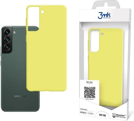 3MK Matt Case Samsung S22+ S906 lime