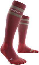 Zdjęcie Cep Compression Skarpety Trekkingowe Z Wełną Merino Hiking 80'S Damskie S Czerwony - Piechowice