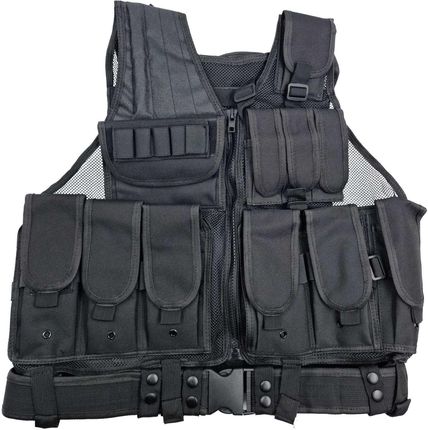 Swiss Arms Kamizelka Taktyczna Cybergun Black (CYB604148)