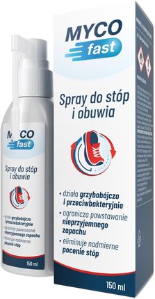 Mycofast Spray Do Stóp I Obuwia 150ml
