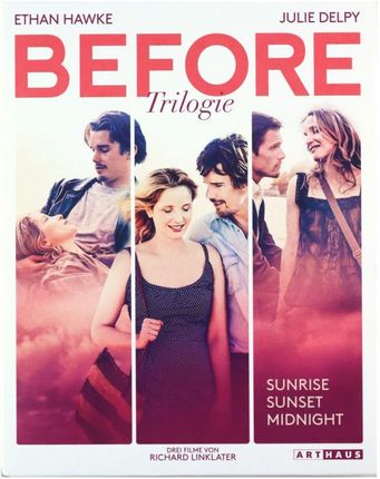 The Before Trilogy: Before Sunset / Before Sunrise / Before Midnight (Przed zachodem słońca / Przed wschodem słońca / Przed północą) [BOX] [3xBlu-Ray]