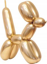 Zdjęcie Balony Do Modelowania Platynowe Złote Rurki 50Szt - Gryfice