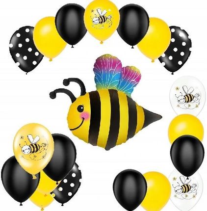 Balony Zestaw Dekoracji Na Urodziny Pszczółka