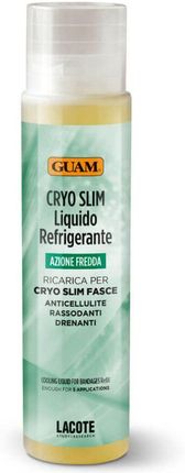 Guam Cryo Slim Liquido Refrigerente Chłodzący Płyn Uzupełniający Do Bandaży Wyszczuplająco Antycellulitowe 250 ml