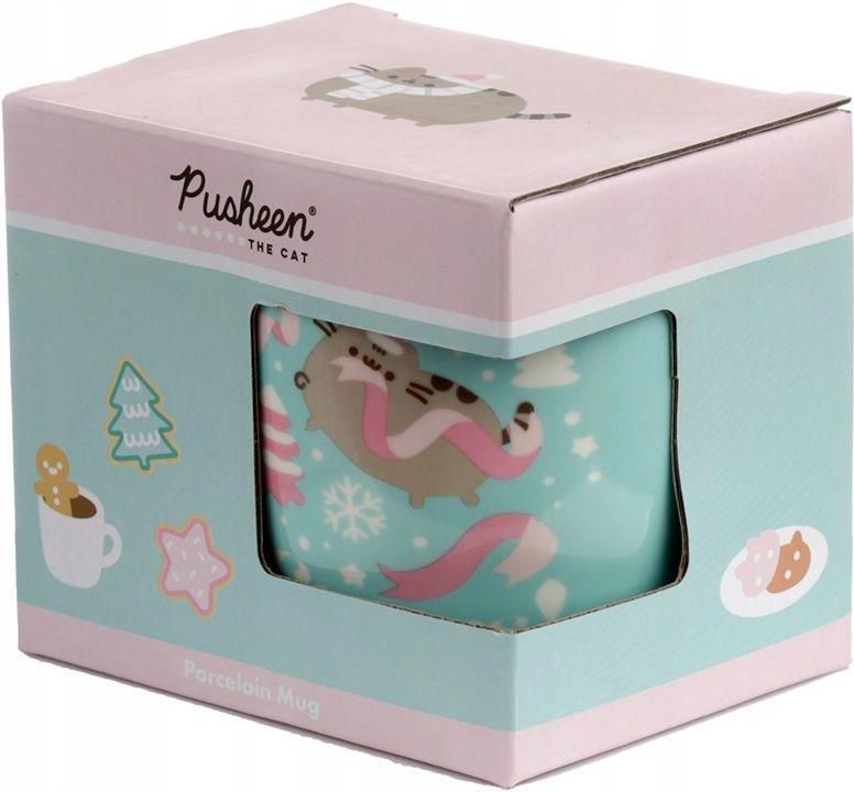 Pusheen Kubek 300Ml Niepowtarzalny Porcelanowy