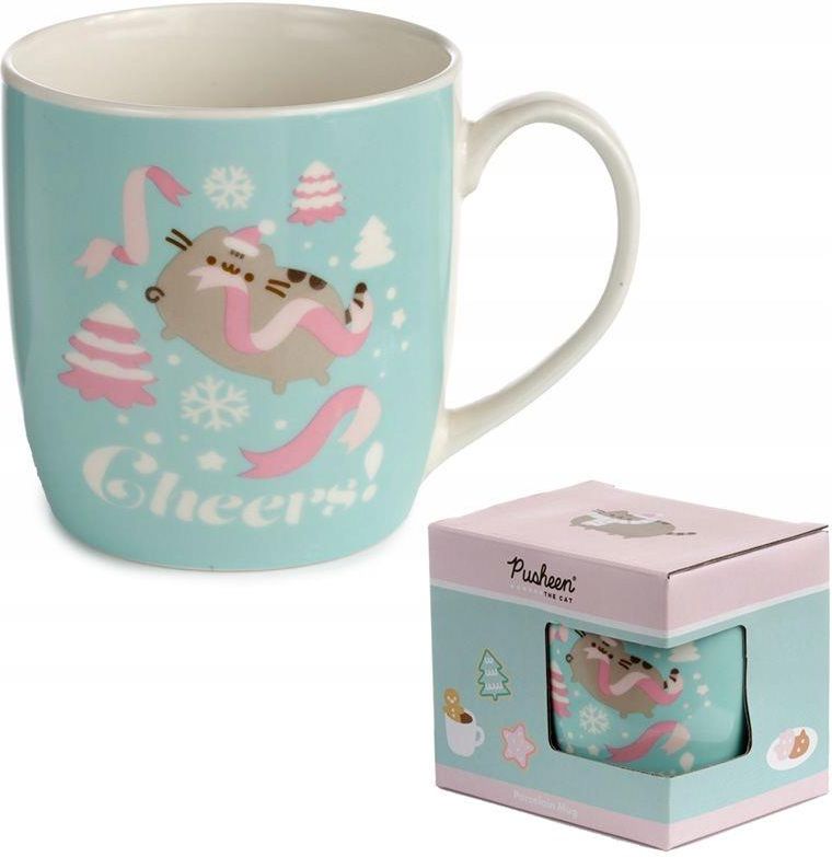 Pusheen Kubek 300Ml Niepowtarzalny Porcelanowy