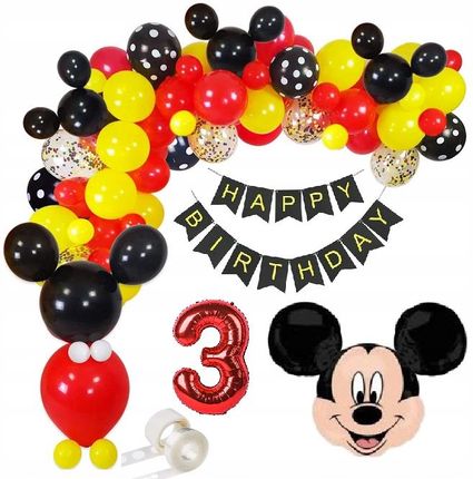 Balony Na Urodziny 4 Latka Myszka Miki Mickey