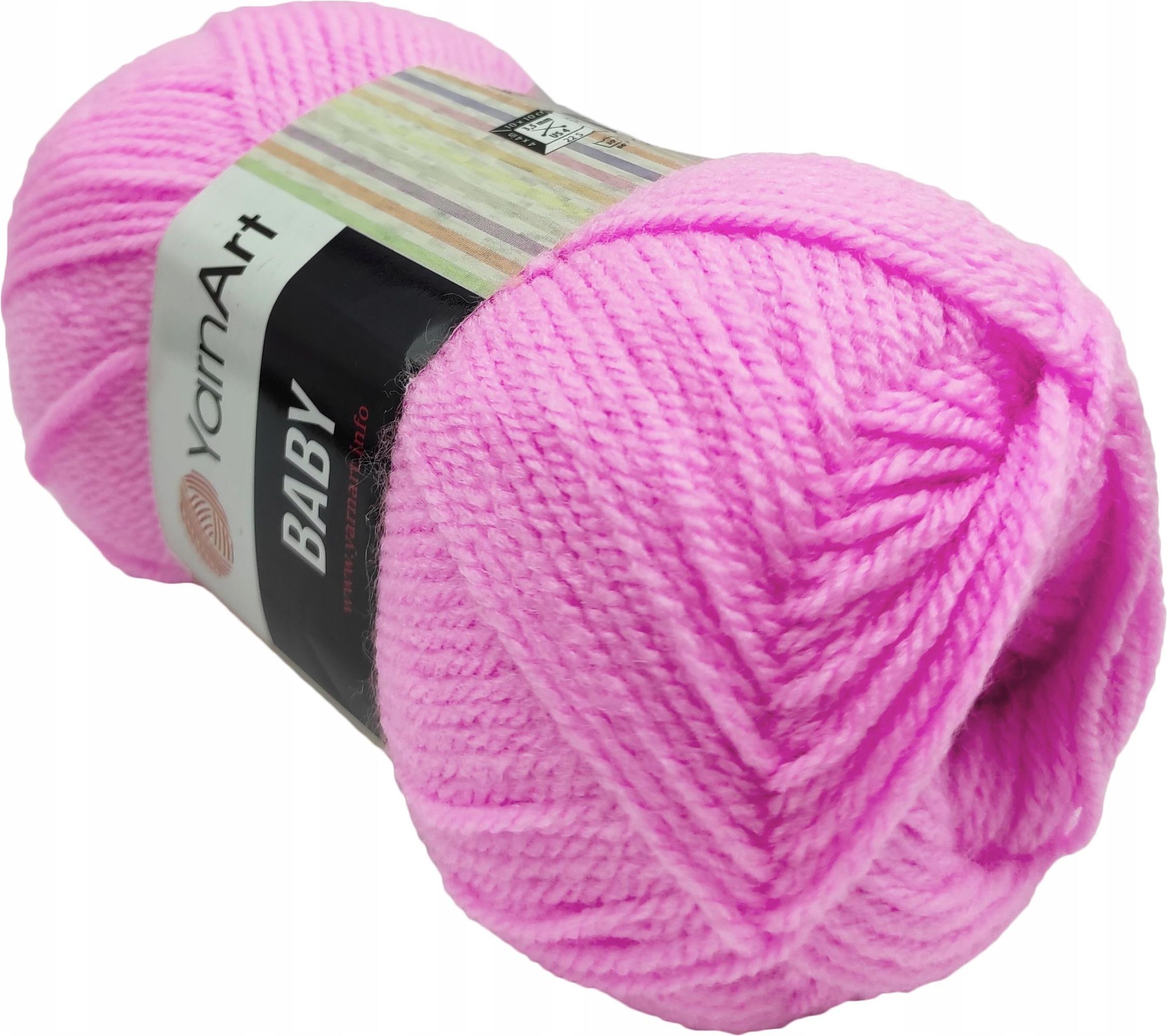 Yarnart Włóczka Baby 635 Wrzos - zdjęcie 2 Yarnart Włóczka Baby 635 Wrzos