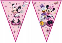 Zdjęcie Baner Flagi Papierowe Myszka Minnie Urodziny - Kłecko