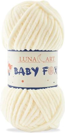 Luna Art Włóczka Baby Fox 100 02 Ecru