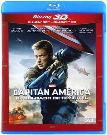 Captain America: The Winter Soldier (Kapitan Ameryka: Zimowy Żołnierz) [Blu-Ray 3D] [Blu-Ray]