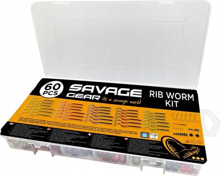 Savage Gear Zestaw Rib Worm Kit 74015