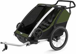 Thule Chariot Cab 2  Przyczepka rowerowa dla dziecka podwójna - Przyczepki rowerowe