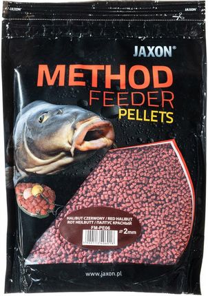 Jaxon Pellet Method Feeder Halibut Czerwony 500G 4Mm