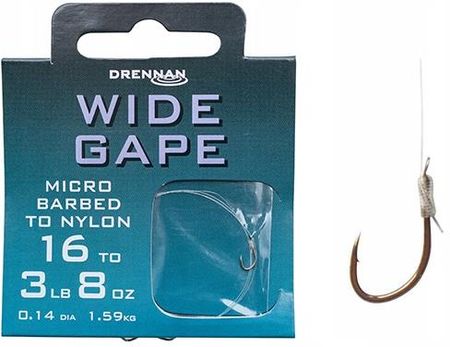 Drennan Wide Gape Nr 18 0,13Mm 35Cm Przypon Hnwdgm018