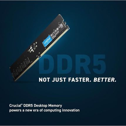 Pamięć RAM Crucial DDR5 32GB 4800MHz CL40 (CT2K16G48C40U5
