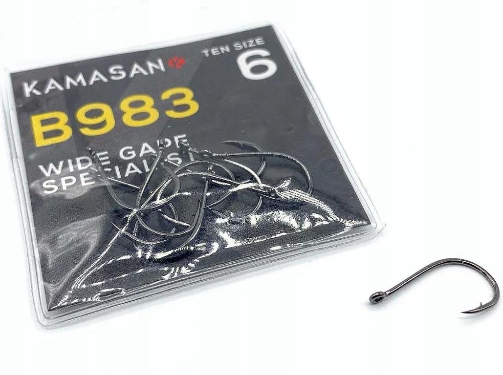 Haczyki Kamasan B983 Rozmiar 8 Metoda Kam B983 E08 - Ceny i opinie ...