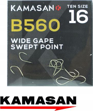 Kamasan Haczyki B560 Rozmiar 12 10Szt