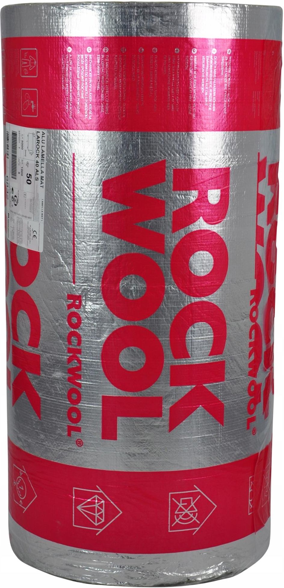 Rockwool Rockfit Mono – 40mm – Steenwol isolatie - 1000x800mm bestelt u