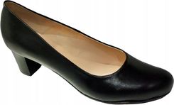 Zdjęcie Czółenka damskie czarne obcas 6cm nr.42 - Mosina