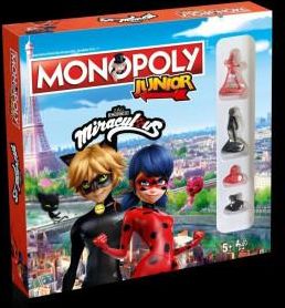 Winning Moves Monopoly Junior Miraculous (wersja niemiecka)