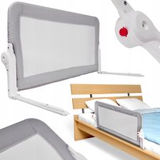 Zdjęcie Barierka Ochronna Bramka Osłonka Do Łóżka 150Cm Szara - Barcin