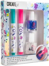 Zabawka Canenco Create It! Zestaw Do Paznokci 2 Lakiery I Markery
