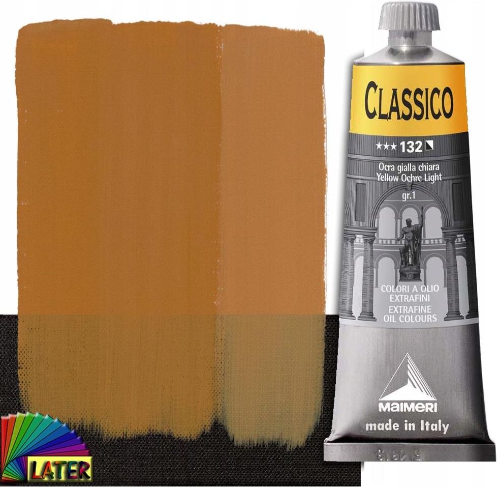 Ocre Jaune Semi-brûlé - Aquarelle Tube 6ml Old Holland