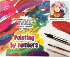 Zdjęcie Płótno Malarskie Ze Szkicem Do Pomalowania 40X50 - Września