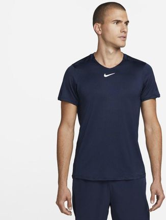 Nike Męska Koszulka Do Tenisa Nikecourt Dri Fit Advantage Niebieski